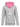 Bambi Thumper Damen Schalkragenpullover grau meliert/pink