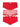 Pussy Deluxe 3er Set Hipster Damen Hipster-Set rot allover