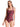Pussy Deluxe Wild Cherry Damen Badeanzug rot allover